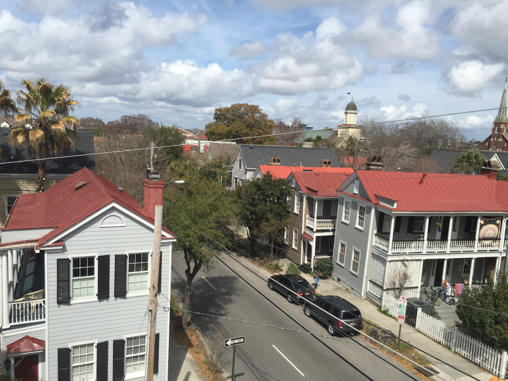 A rooftop view of Radcliffeborough in Charleston, SC